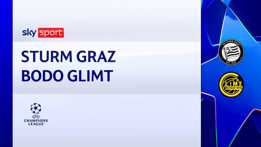 Sturm Graz-Bodo/Glimt 2-1: gol e highlights