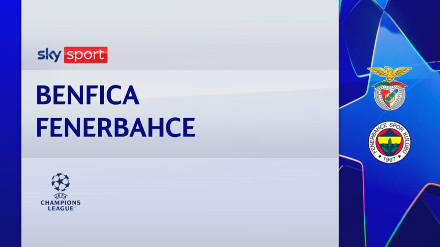 Benfica-Fenerbahce 1-0: gol e highlights