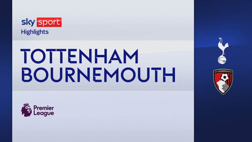 Tottenham-Bournemouth 0-1: gol e highlights