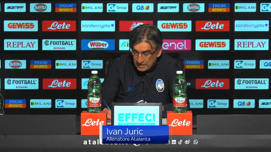 Juric: "Lookman? L'Atalanta ha bisogno di altre cose"