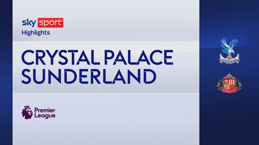 Crystal Palace-Sunderland 0-0: highlights