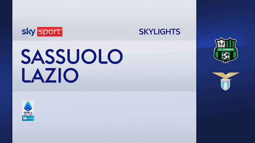 Sassuolo-Lazio 1-0: gol e highlights
