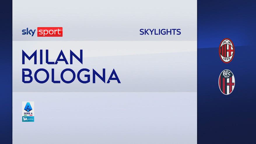 Milan-Bologna 1-0: gol e highlights