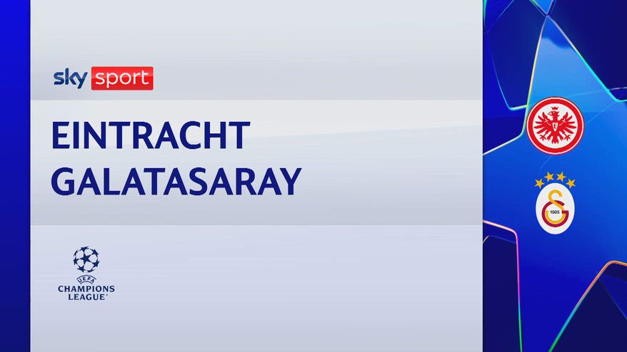 Eintracht-Galatasaray 5-1: gol e highlights
