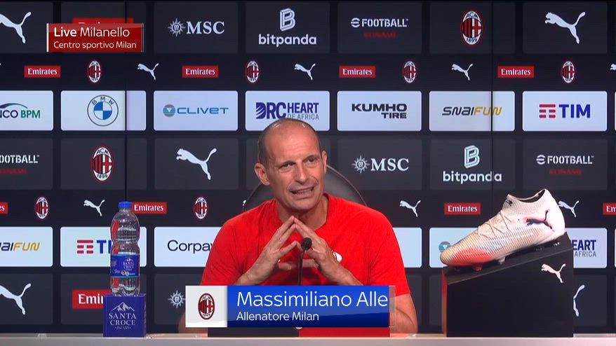 Allegri: "Recupero Leao procede, Maignan recupera col Lecce"