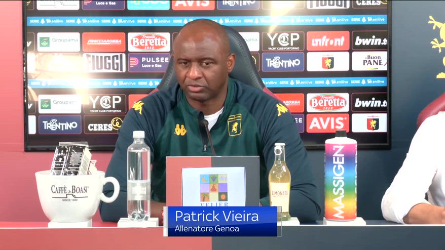 Vieira: "Ci aspettiamo un Bologna aggressivo, noi pronti"