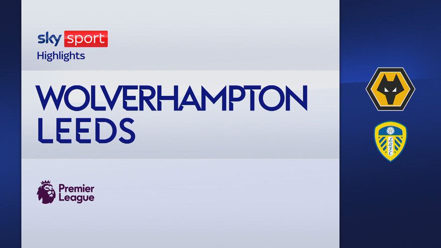 Wolverhampton-Leeds 1-3: gol e highlights