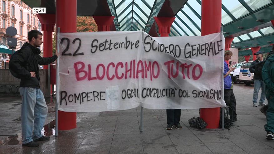 Cortei per Gaza, scontri a Milano e caos nella Stazione Centrale