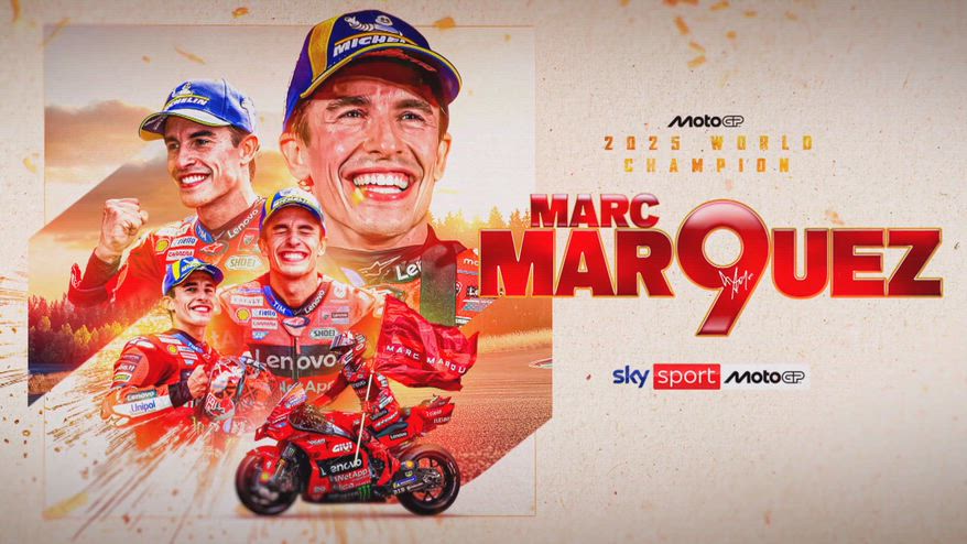 Marc Mar9uez campione del mondo: la clip celebrativa