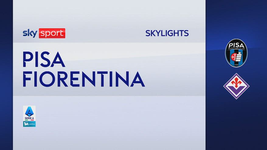Pisa-Fiorentina 0-0: highlights