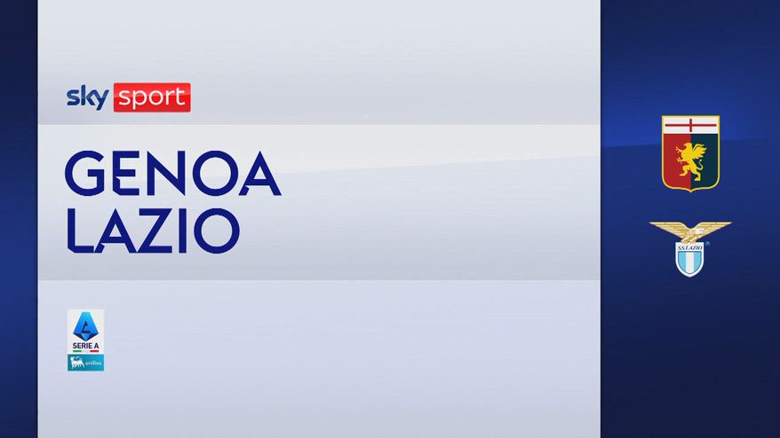 Genoa-Lazio 0-3: gol e highlights