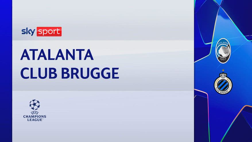 Atalanta-Bruges 2-1: gol e highlights