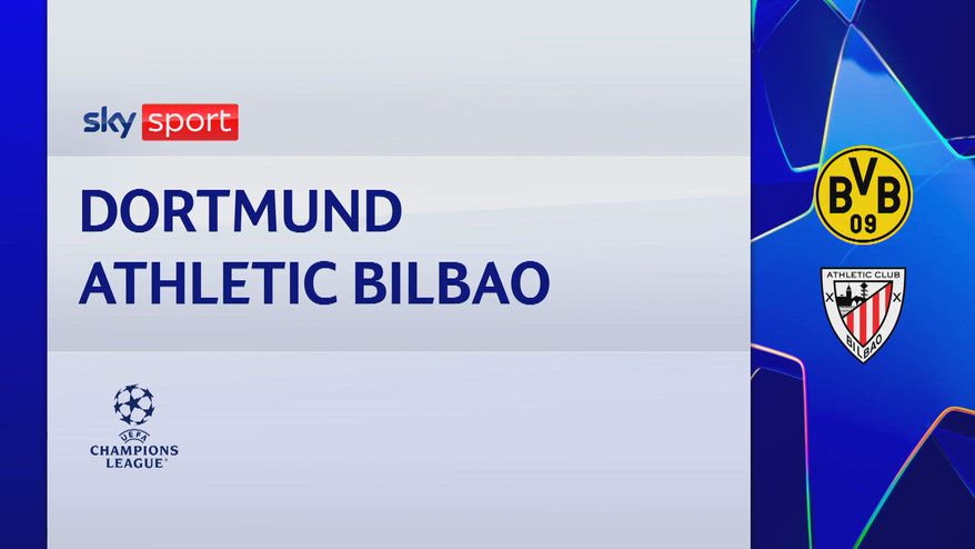 Borussia Dortmund-Athletic Bilbao 4-1: gol e highlights