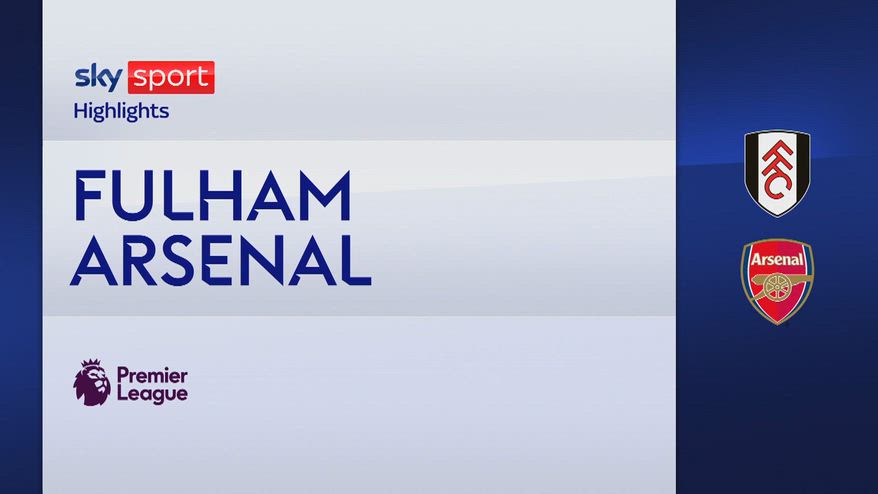 Fulham-Arsenal 0-1: gol e highlights