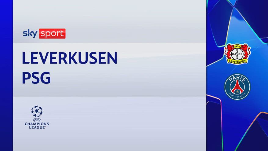 Bayer Leverkusen-Psg 2-7: gol e highlights Champions