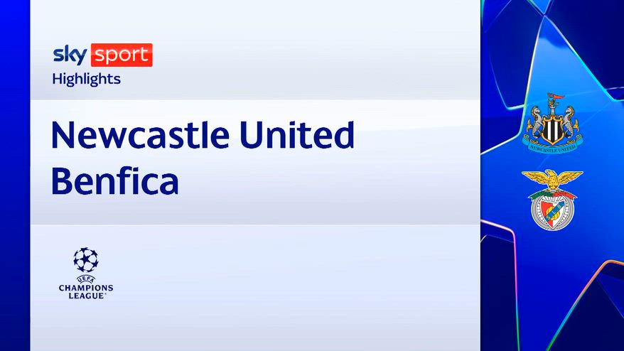 Newcastle-Benfica 3-0: gol e highlights