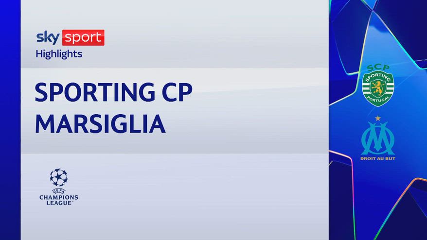 Sporting-Olympique Marsiglia 2-1: gol e highlights