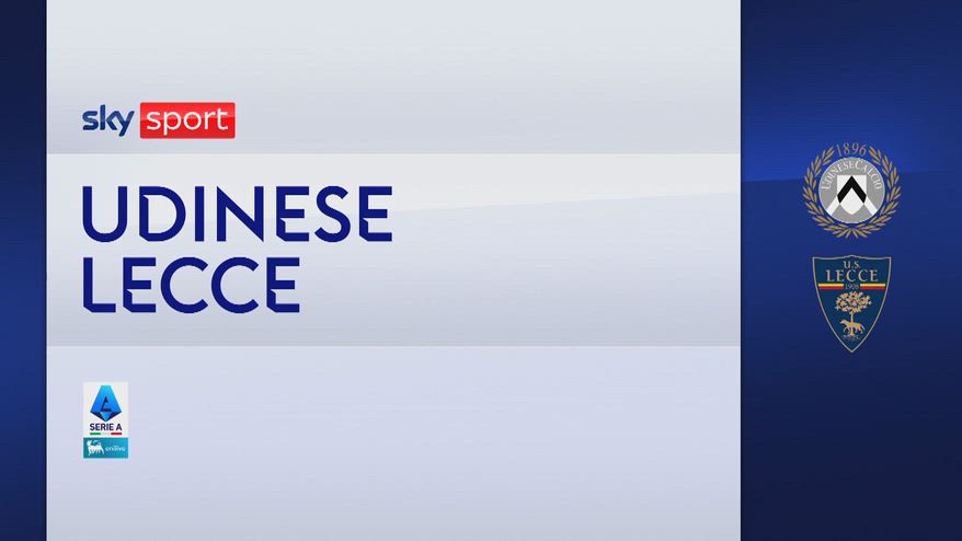 Udinese-Lecce 3-2: gol e highlights