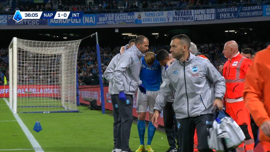 De Bruyne segna all'Inter, ma si fa male calciando il rigore