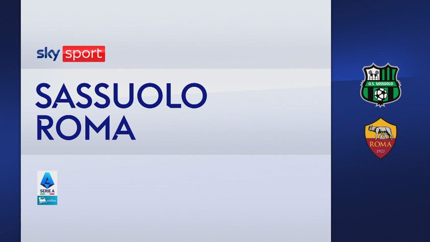 Sassuolo-Roma 0-1: gol e highlights
