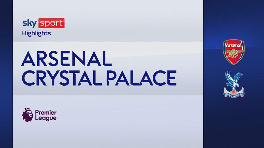 Arsenal-Crystal Palace 1-0: gol e highlights