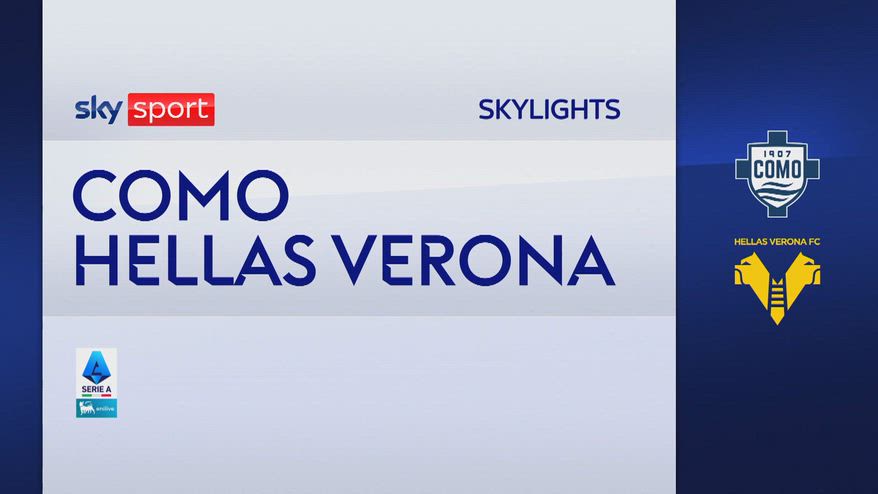 Como-Verona 3-1: gol e highlights