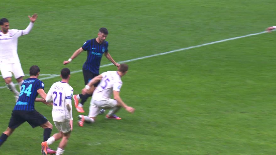 Sucic, il gol da urlo in Inter-Fiorentina