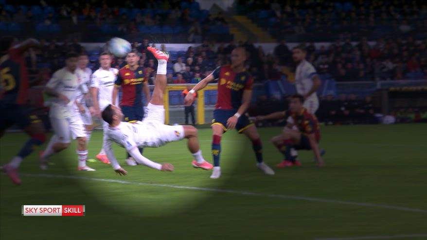 Bonazzoli segna di nuovo in rovesciata: il gol al Genoa