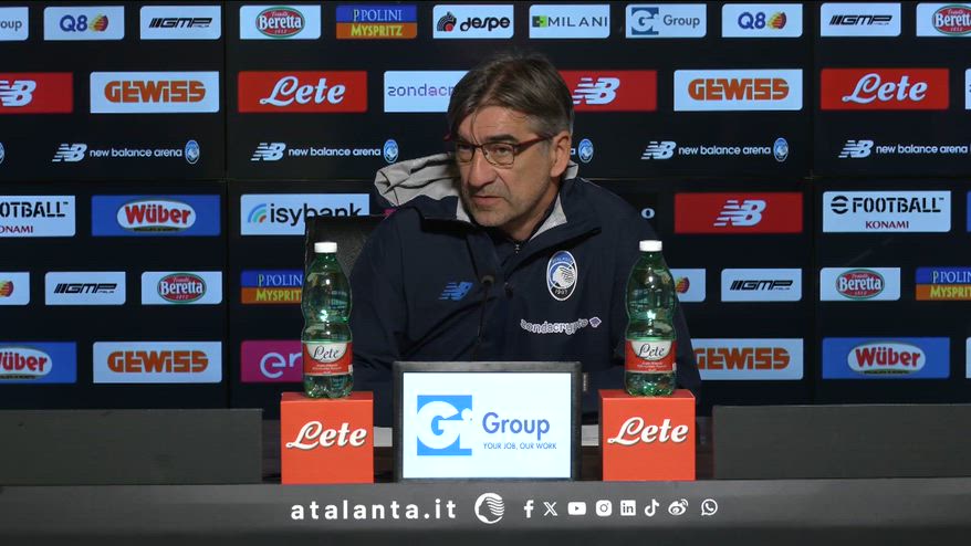 Atalanta, Juric: "Questa squadra gioca a grandi livelli"
