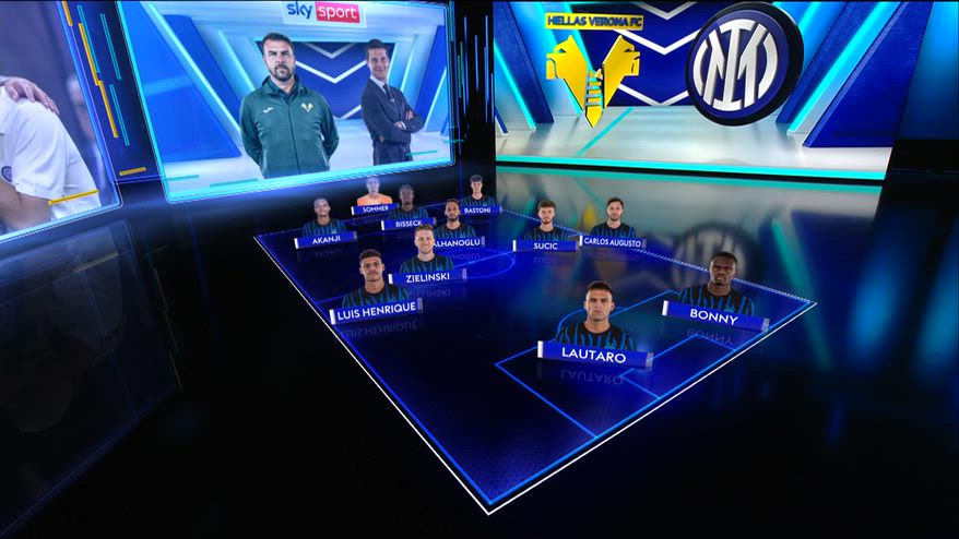 Verona-Inter, le formazioni ufficiali