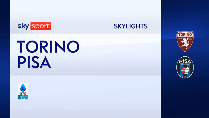 Torino-Pisa 2-2: gol e highlights