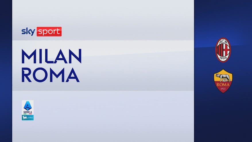 Milan-Roma 1-0: gol e highlights