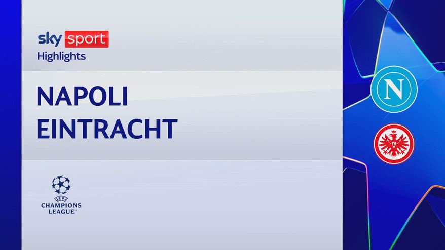 Napoli-Eintracht Francoforte 0-0: gli highlights