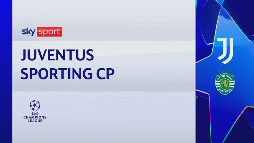 Juventus-Sporting 1-1: gol e highlights Champions