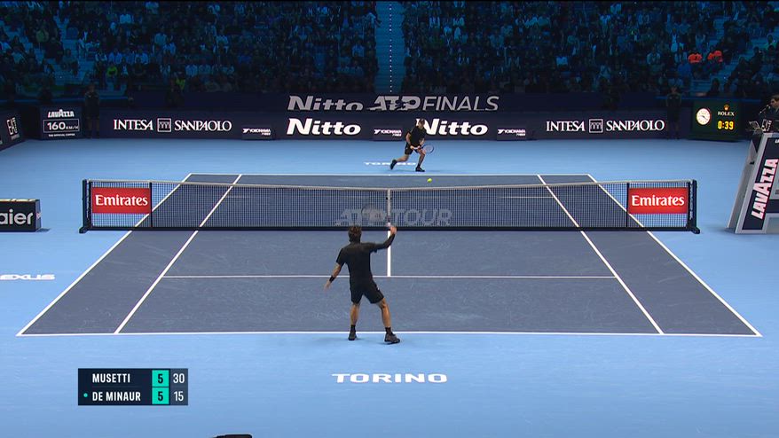 La tela di Lorenzo: Musetti, che punto vinto con De Minaur! | Video Sky