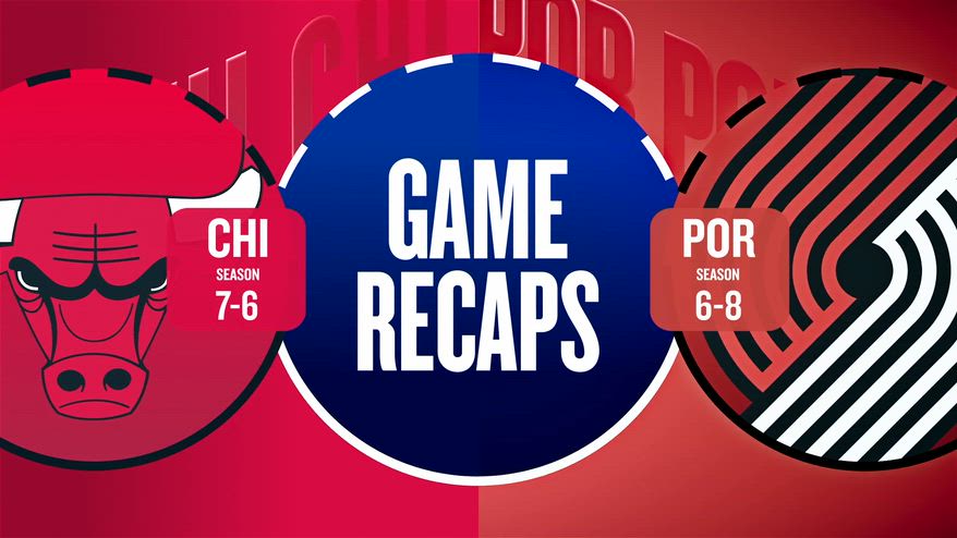 NBA Highlights: Portland-Chicago 121-122