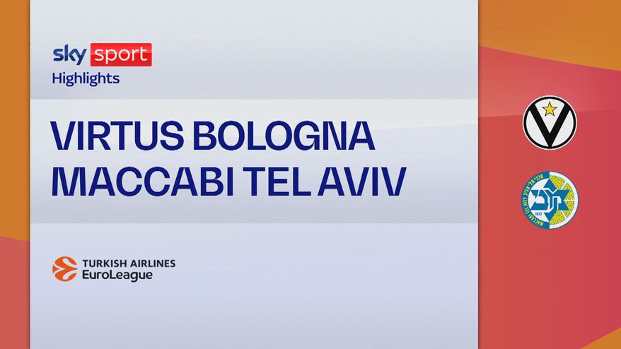 Virtus Bologna-Maccabi 99-89: highlights Eurolega