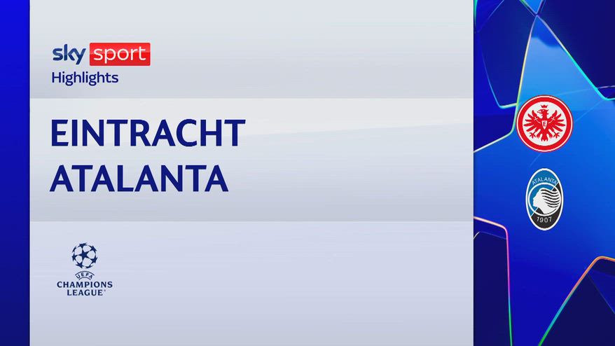 Eintracht-Atalanta 0-3: gol e highlights