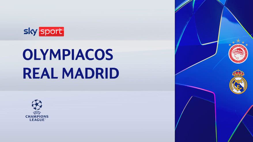 Olympiacos-Real Madrid 3-4: gol e highlights