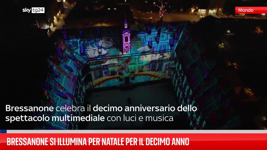 Bressanone si illumina per Natale per il decimo anno