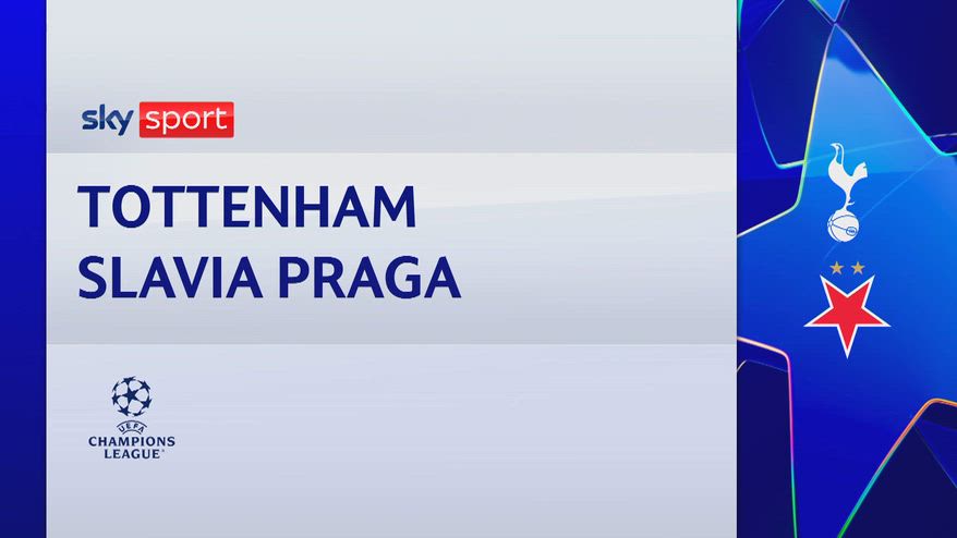 Tottenham-Slavia Praga 3-0: gol e highlights