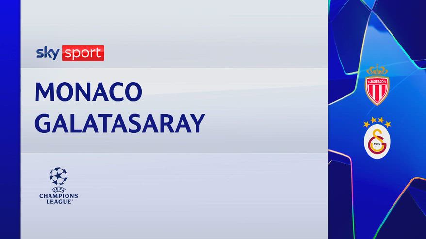 Monaco-Galatasaray 1-0: gol e highlights Champions