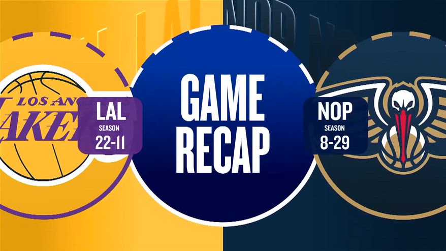 NBA Highlights: New Orleans-LA Lakers 103-111