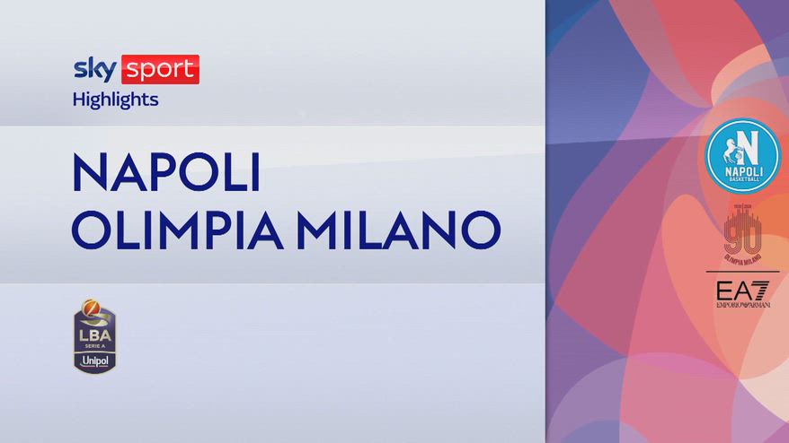 Napoli-Olimpia Milano 71-77: highlights LBA