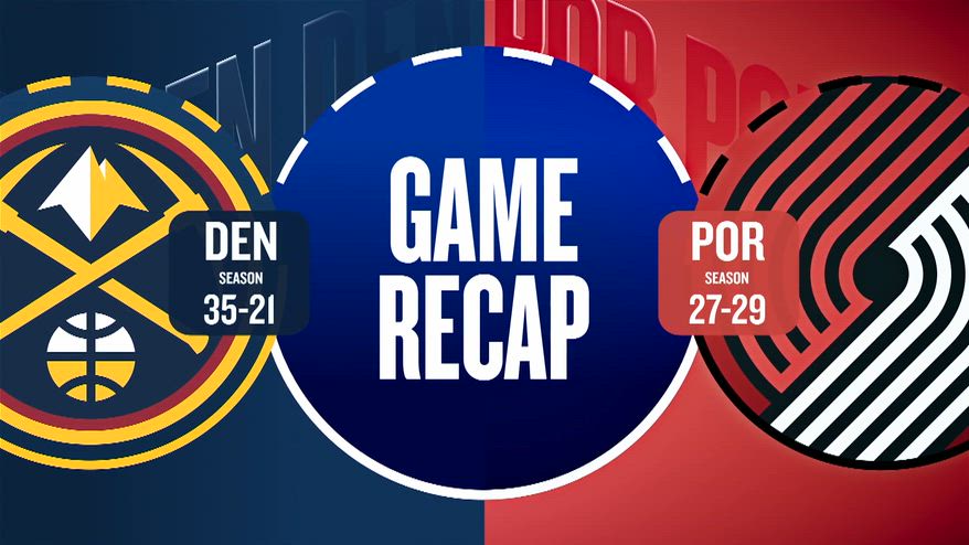 NBA Highlights: Portland-Denver 103-157