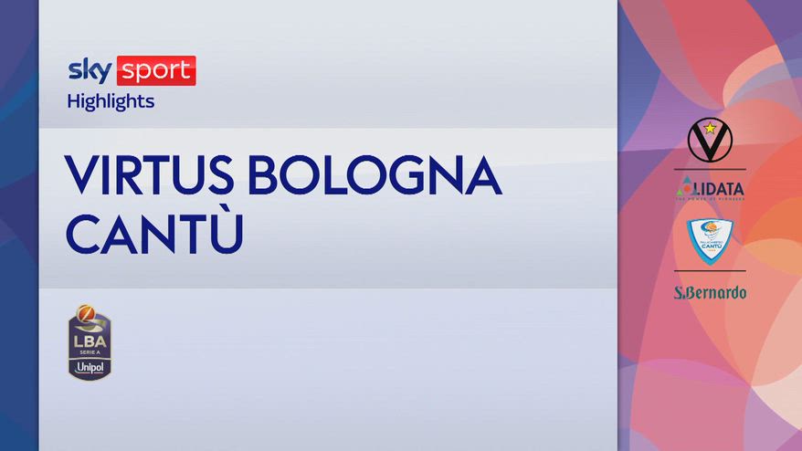 Virtus Bologna-Cantù 89-79: highlights Serie A