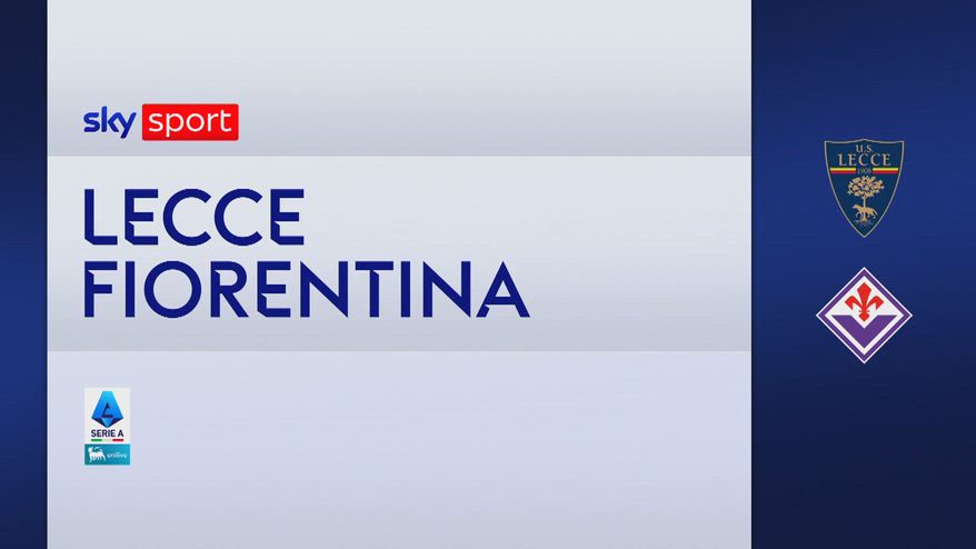 Lecce-Fiorentina 1-1: gol e highlights