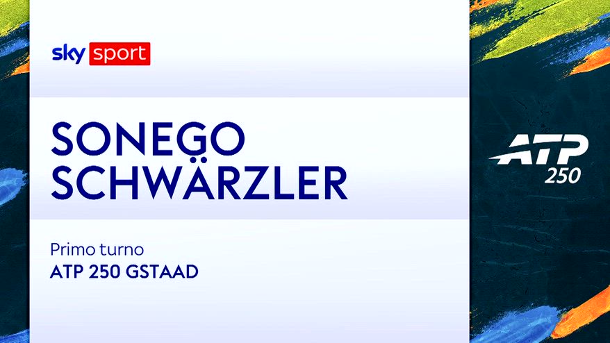 Sonego-Schwaerzler: highlights Atp Gstaad