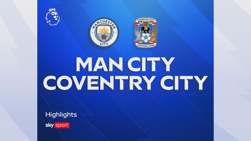 Manchester City-Coventry 1-0: gol e highlights