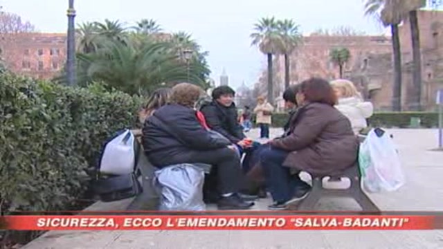 Un emendamento salva-badanti